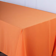 90" x 132" Polyester Rectangular Tablecloth