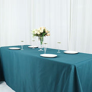 90" x 132" Polyester Rectangular Tablecloth