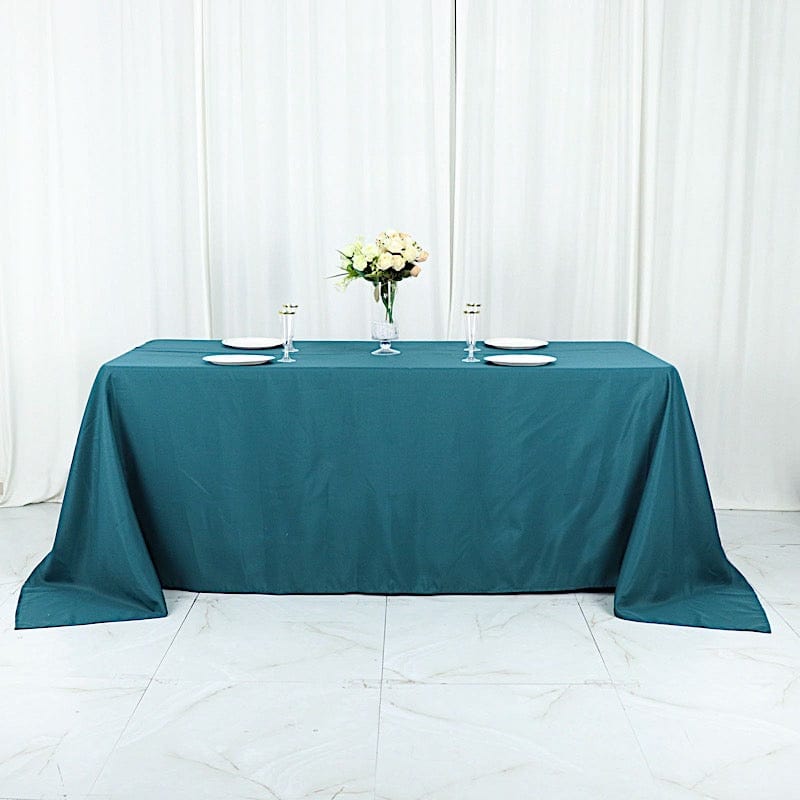 90" x 132" Polyester Rectangular Tablecloth TAB_90132_PCOK_POLY