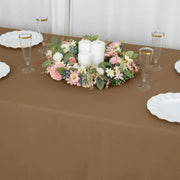 90" x 132" Polyester Rectangular Tablecloth