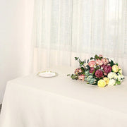 90" x 156" Polyester Rectangular Tablecloth