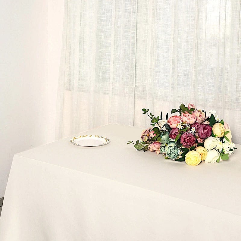 90" x 156" Polyester Rectangular Tablecloth
