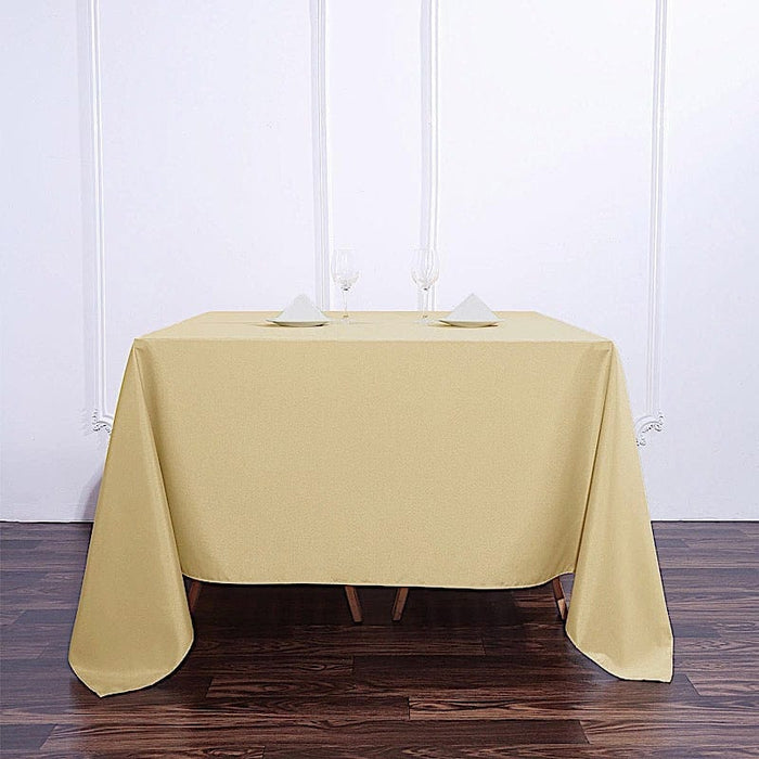 90" x 90" Polyester Square Tablecloth TAB_SQUR_90_CHMP_POLY