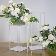 Acrylic Flower Stand Column Vase