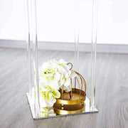 Acrylic Flower Stand Column Vase