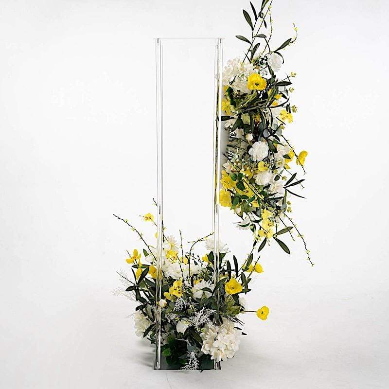 Acrylic Flower Stand Column Vase