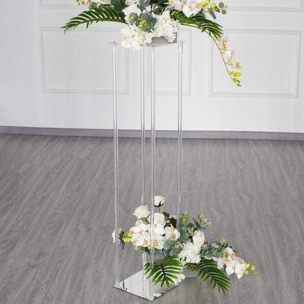 Acrylic Flower Stand Column Vase