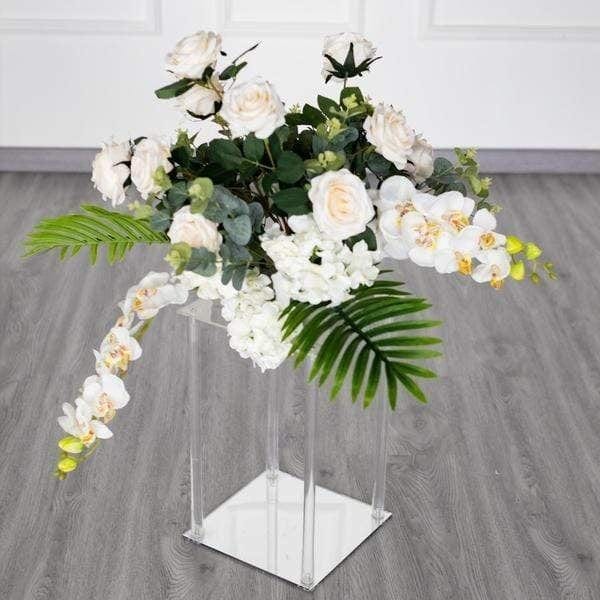 Acrylic Flower Stand Column Vase