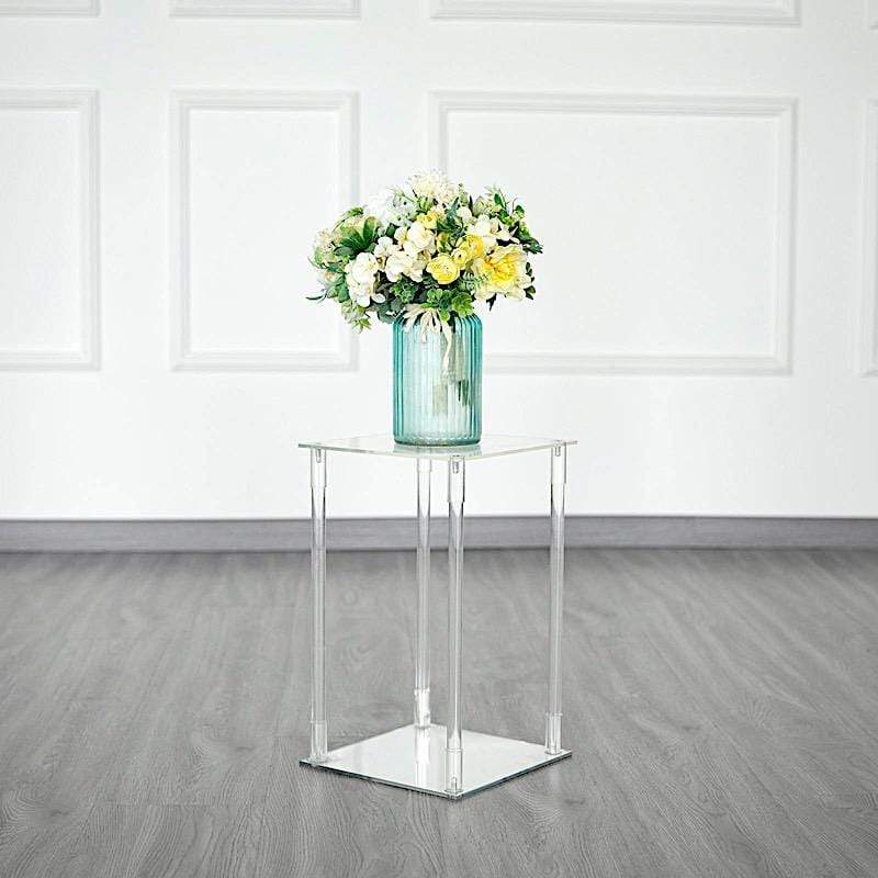 Acrylic Flower Stand Column Vase
