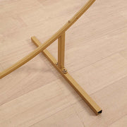 Balloon Circle Metal Frame Wedding Arch Backdrop Stand - Gold