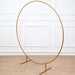 Balloon Circle Metal Frame Wedding Arch Backdrop Stand - Gold