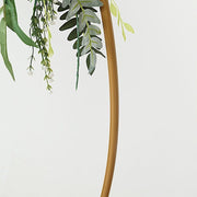 Balloon Circle Metal Frame Wedding Arch Backdrop Stand - Gold