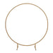 Balloon Circle Metal Frame Wedding Arch Backdrop Stand - Gold BKDP_STNDCIR4_4_GOLD