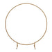 Balloon Circle Metal Frame Wedding Arch Backdrop Stand - Gold BKDP_STNDCIR4_5_GOLD