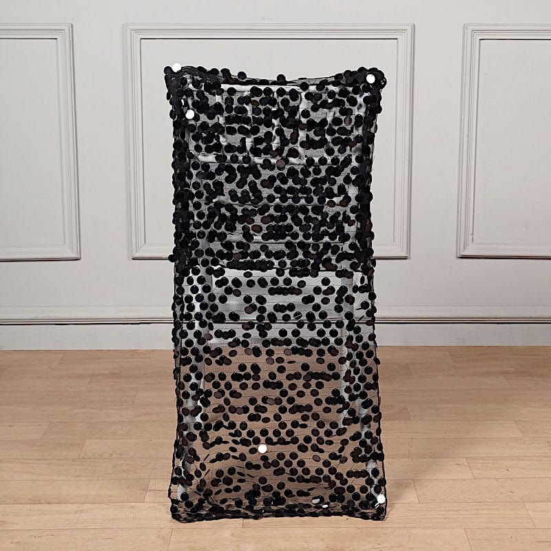 Big Payette Sequin Chiavari Chair Slipcover
