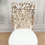 Big Payette Sequin Chiavari Chair Slipcover