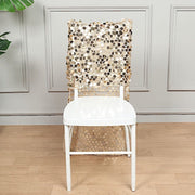 Big Payette Sequin Chiavari Chair Slipcover