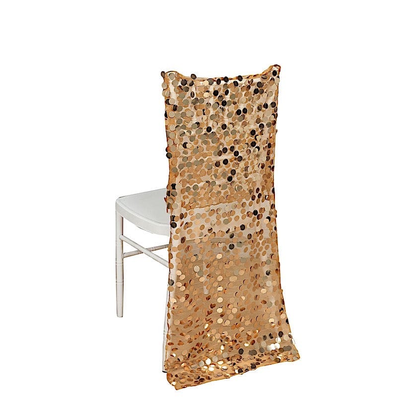 Big Payette Sequin Chiavari Chair Slipcover