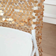 Big Payette Sequin Chiavari Chair Slipcover