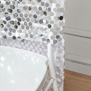 Big Payette Sequin Chiavari Chair Slipcover