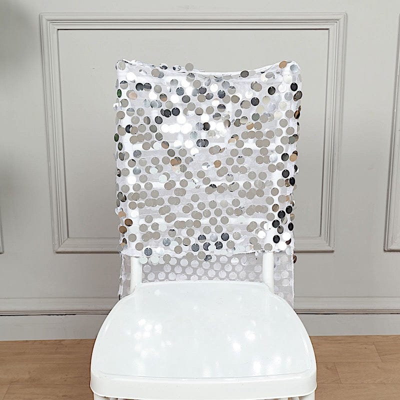 Big Payette Sequin Chiavari Chair Slipcover