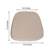 Burlap Cushion for Chiavari Chairs - Natural FURN_CUSH02_NAT