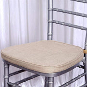 Burlap Cushion for Chiavari Chairs - Natural FURN_CUSH02_NAT