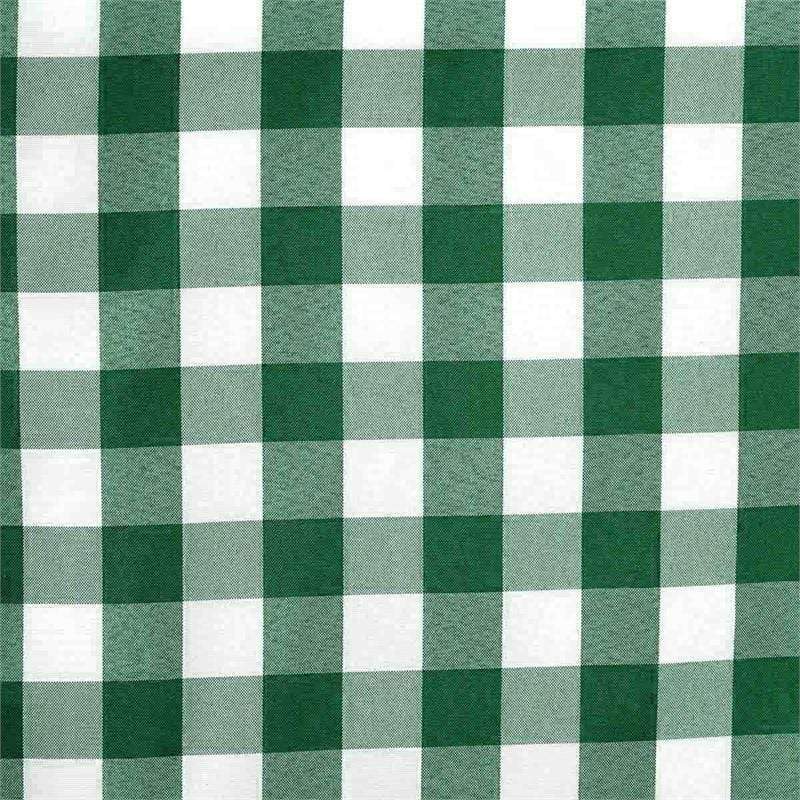 Checkered Gingham Polyester Table Runner