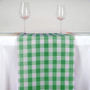 Checkered Gingham Polyester Table Runner
