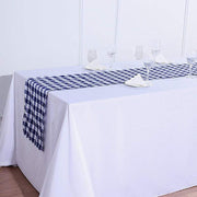 Checkered Gingham Polyester Table Runner