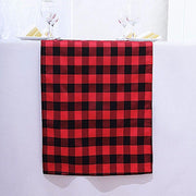 Checkered Gingham Polyester Table Runner
