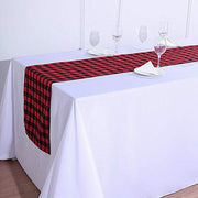 Checkered Gingham Polyester Table Runner