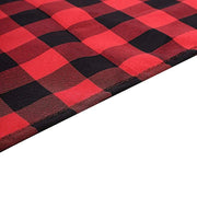Checkered Gingham Polyester Table Runner