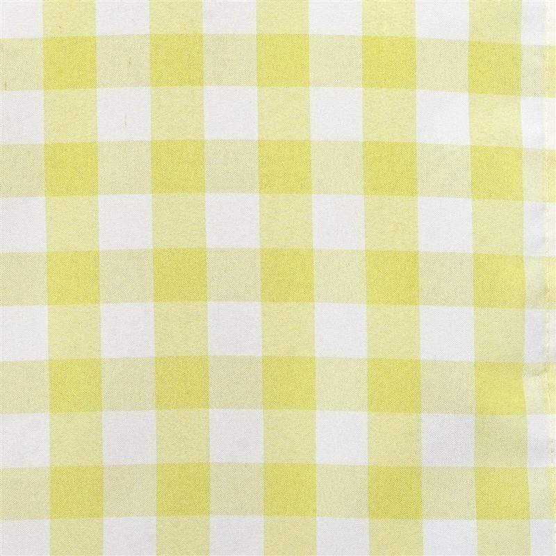 Checkered Gingham Polyester Table Runner