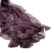 Chiffon Curly Chair Sash Bows Ties Wedding Decorations
