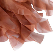 Chiffon Curly Chair Sash Bows Ties Wedding Decorations