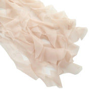 Chiffon Curly Chair Sash Bows Ties Wedding Decorations