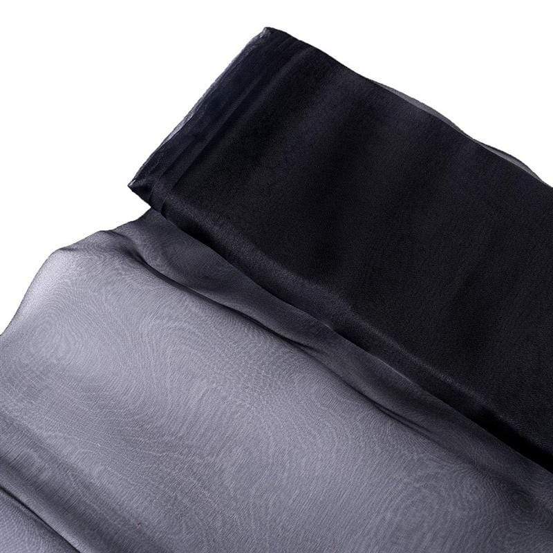 Chiffon Fabric Bolt 54" x 10 yards CHIF_5410_BLK