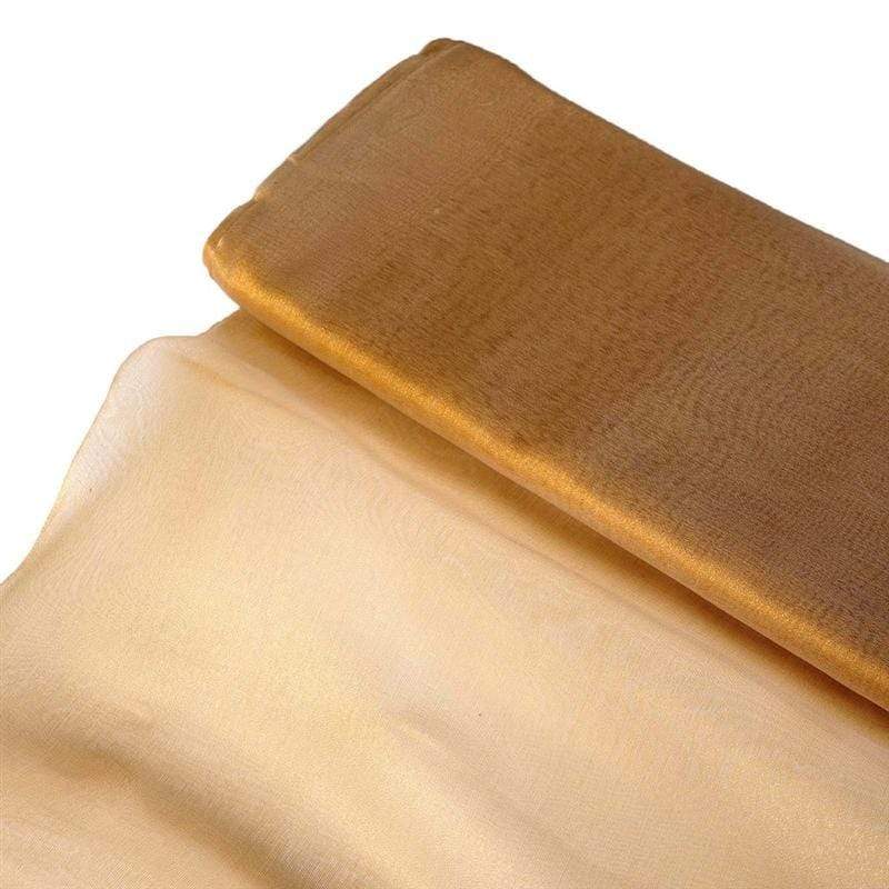 Chiffon Fabric Bolt 54" x 10 yards CHIF_5410_GOLD