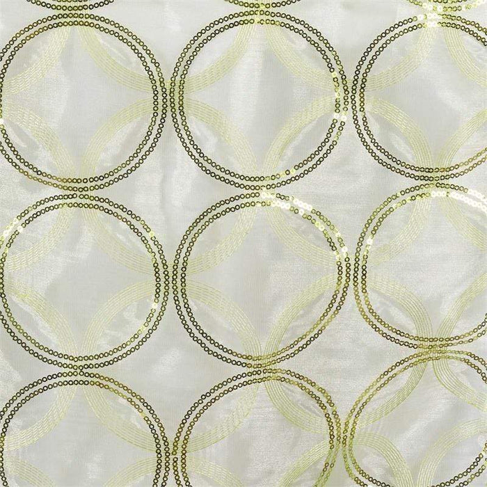 Circle Sequin Table Runner