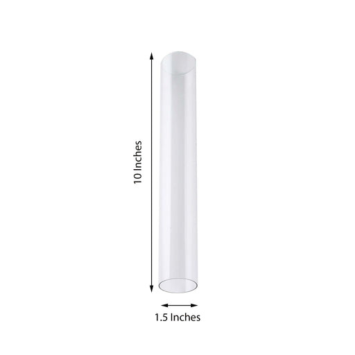 Clear Acrylic Cake Tube for Dessert Buffet Tables
