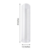 Clear Acrylic Cake Tube for Dessert Buffet Tables