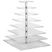 Clear Premium Square Acrylic Crystal Cupcake Stand CAKE_STND_S8