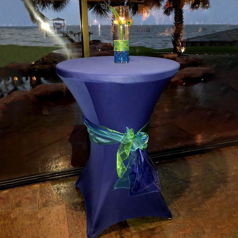 Cocktail Fitted Spandex Table Cover