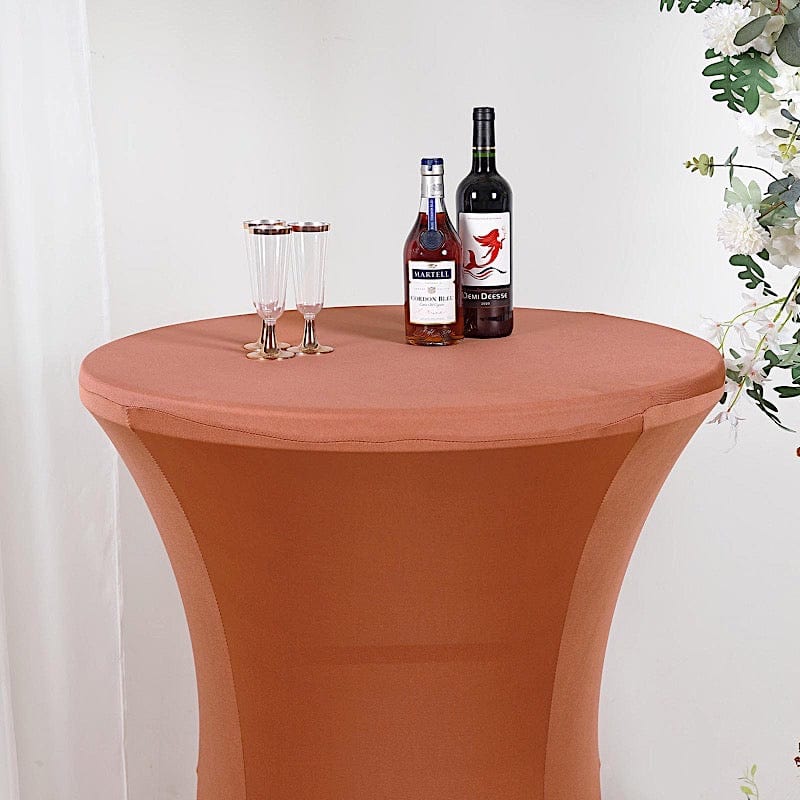 Cocktail Fitted Spandex Table Cover