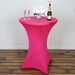 Cocktail Fitted Spandex Table Cover TAB_COCK_FUSH