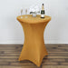 Cocktail Fitted Spandex Table Cover TAB_COCK_GOLD