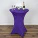 Cocktail Fitted Spandex Table Cover TAB_COCK_PURP