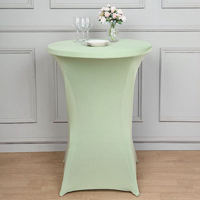 Cocktail Fitted Spandex Table Cover TAB_COCK_SAGE