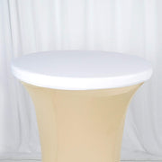 Cocktail Fitted Spandex Table Top Cover